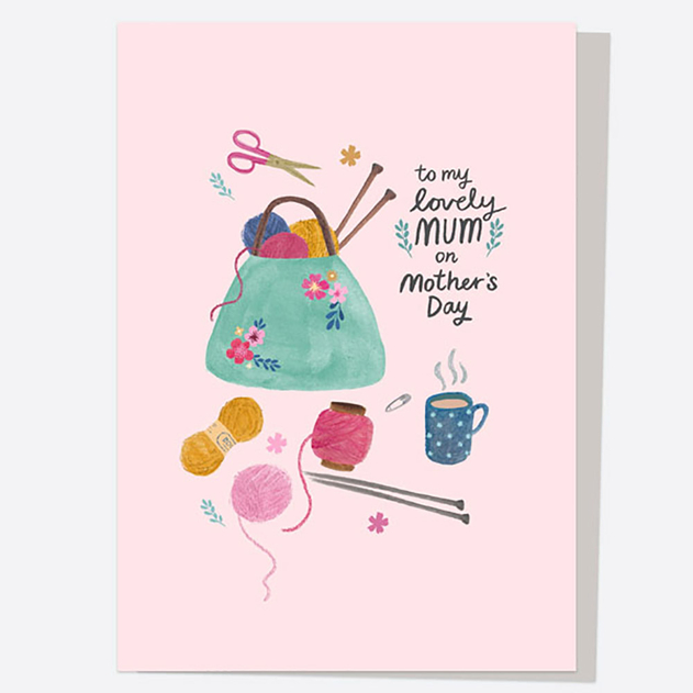 Image of Dotty About Paper Knitting Mum You're So Special Mother's Day Card