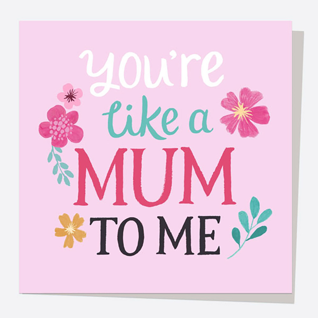 Image of Dotty About Paper You're Like A Mum To Me Mother's Day Card
