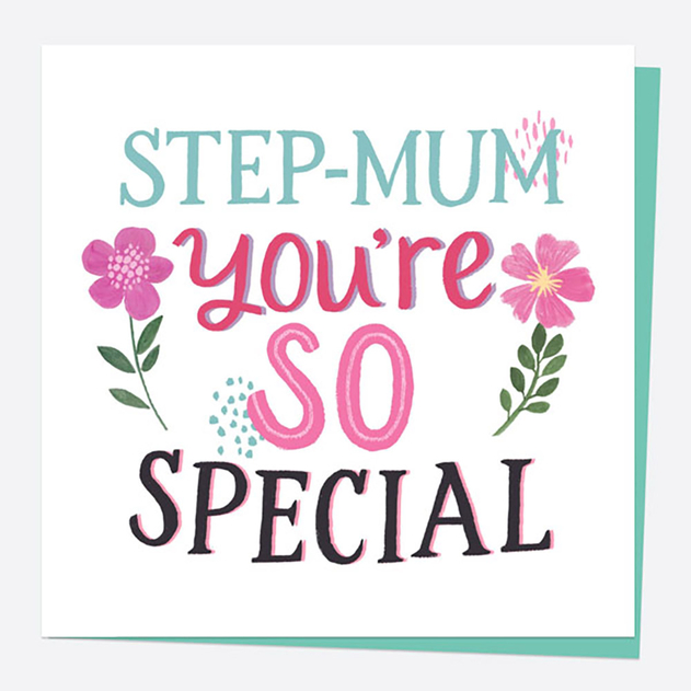 Image of Dotty About Paper Step-Mum You're So Special Mother's Day Card