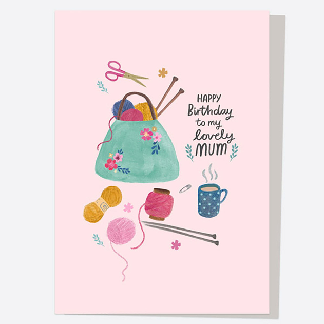 Image of Dotty About Paper Knitting Mum You're So Special Birthday Card
