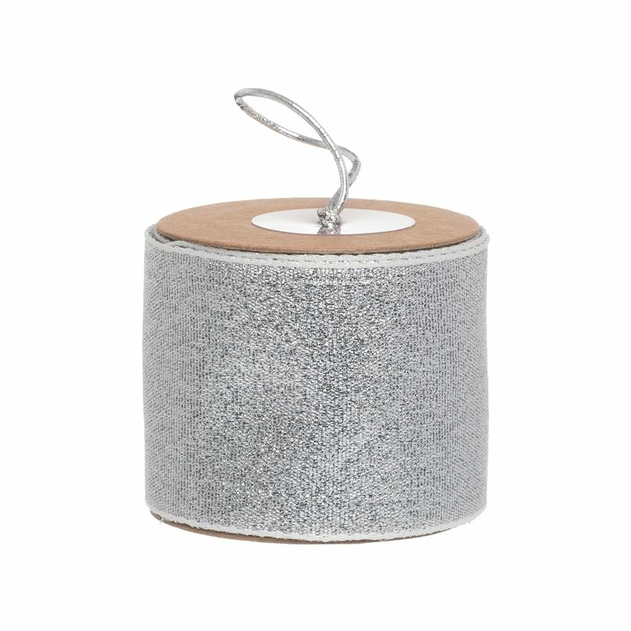 Image of WHSmith 4M Silver Wide Ribbon
