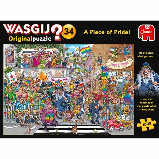 Image of WASGIJ Orignal 34 A Piece of Pride 1000 Piece Jigsaw Puzzle