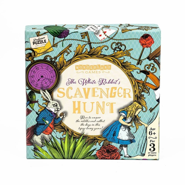 Image of Professor Puzzle Wonderland Games The White Rabbit's Scavenger Hunt Game