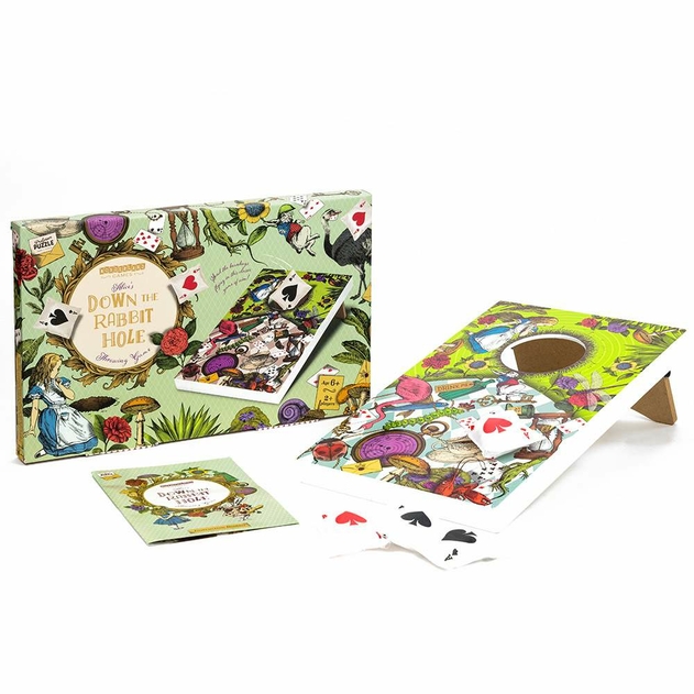 Image of Professor Puzzle Wonderland Games Down the Rabbit Hole Game