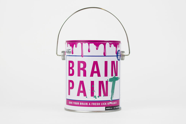 Image of Professor Puzzle Brain Paint Game