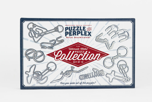 Image of Professor Puzzle Ultimate Metal Puzzle Collection Puzzle Game
