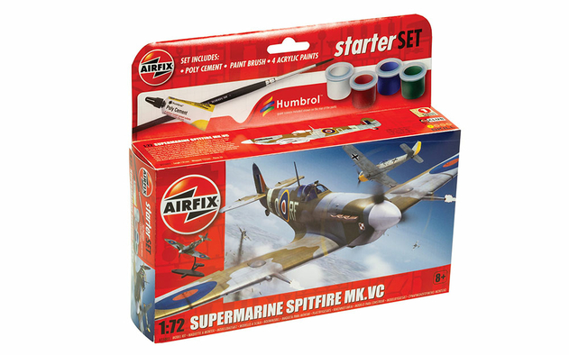 Image of Airfix Starter Set Supermarine Spitfire MkVc