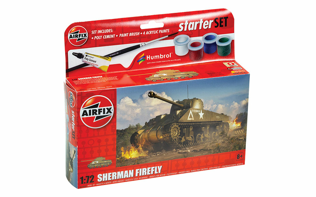 Image of Airfix Starter Set Sherman Firefly