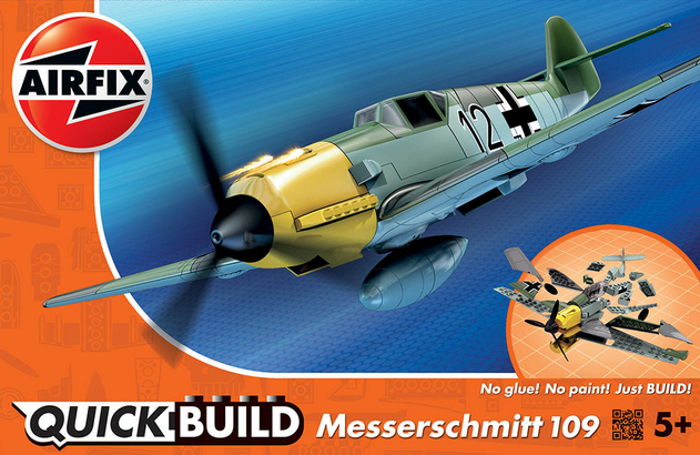Image of Airfix QUICKBUILD Messerschmitt Bf109