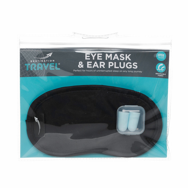 Image of WHSmith Eye Shade and Ear Plugs