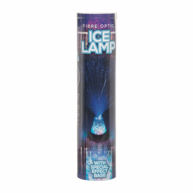 Image of WHSmith Fibre Optic Ice Blue Lamp