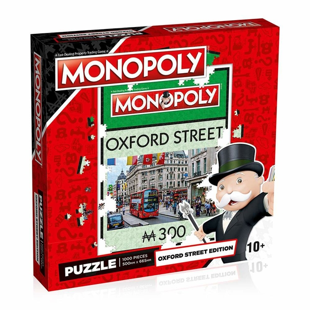 Image of Oxford Street Iconic Monopoly 1000 Piece Jigsaw Puzzle