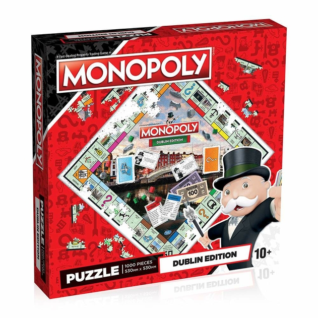 Image of Dublin Monopoly 1000 Piece Jigsaw Puzzle