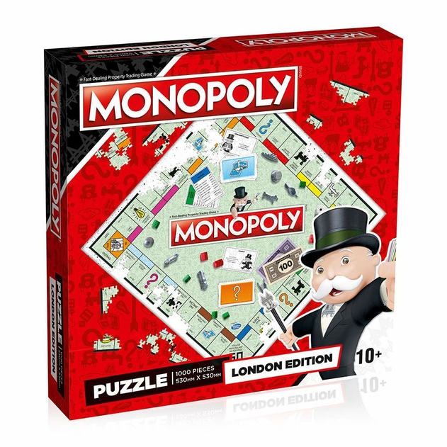 Image of London Monopoly 1000 Piece Jigsaw Puzzle