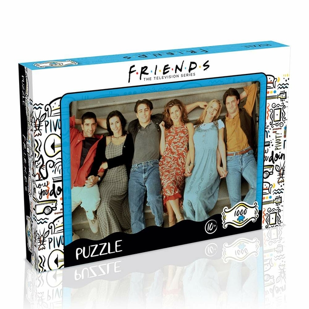Image of Friends Stairs 1000 Piece Jigsaw Puzzle