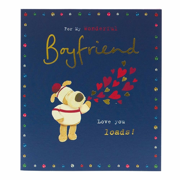 Image of UK Greetings Carlton Boyfriend Christmas Card