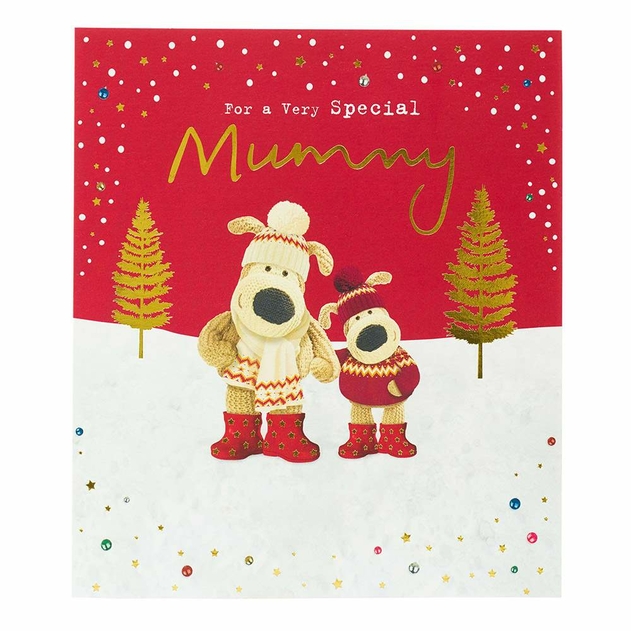Image of UK Greetings Carlton Mummy Christmas Card