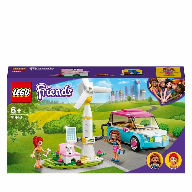 Image of LEGO Friends Olivia's Electric Car Toy 41443