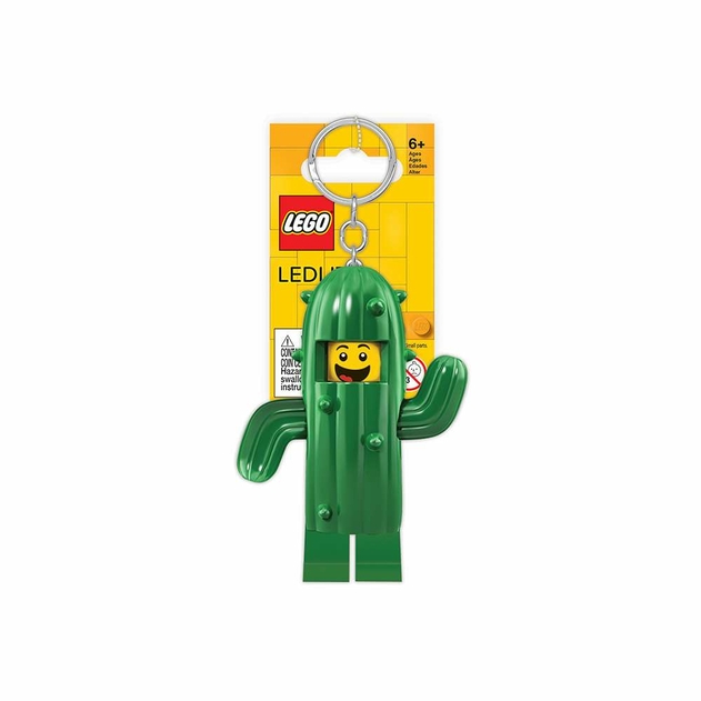 Image of LEGO Iconic Cactus Boy LED Light Key Chain Chain