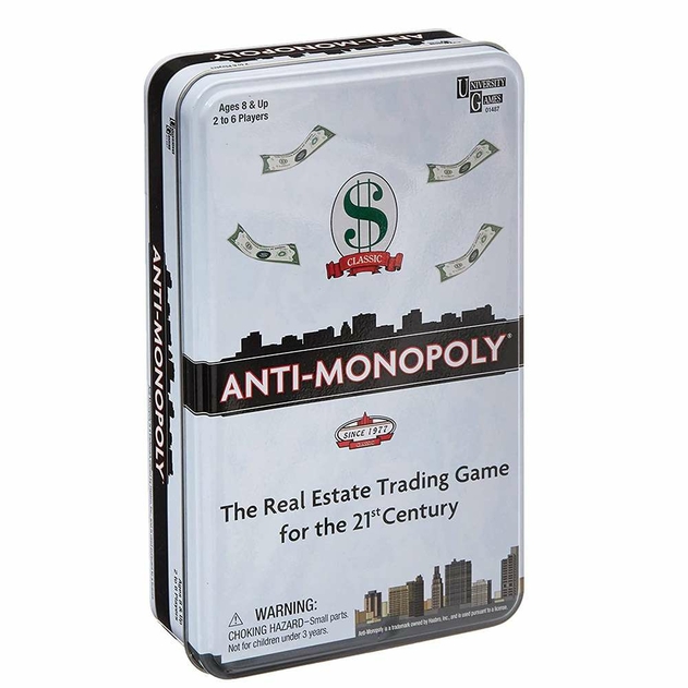 Image of Lagoon Anti Monopoly Tin Game