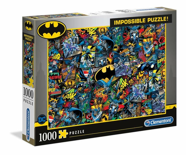 Image of Clementoni Batman Impossible 1000 Piece Jigsaw Puzzle