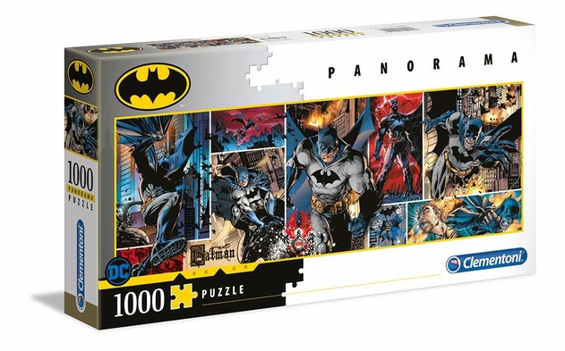 Image of Clementoni Batman Panorama 1000 Piece Jigsaw Puzzle