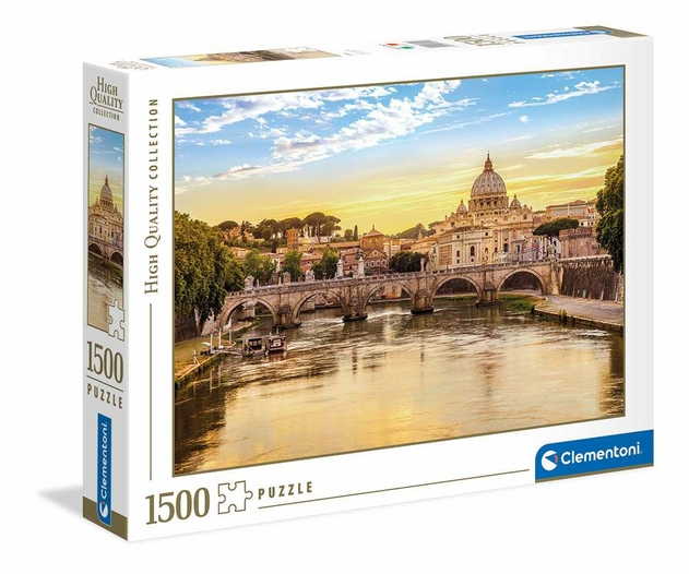 Image of Clementoni HQC Rome 1500 Piece Jigsaw Puzzle