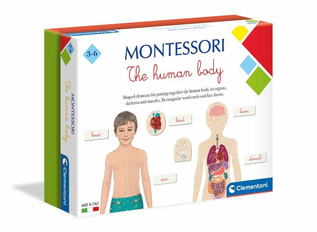 Image of Clementoni Montessori Human Body Game