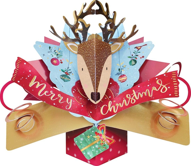Image of Second Nature Reindeer Christmas Card