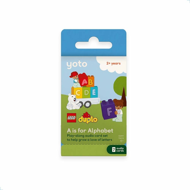 Image of Yoto LEGO DUPLO: A is for Alphabet Pack