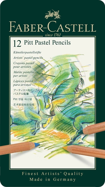 Faber-Castell PITT Artist Pastel Pencils (Pack of 12)