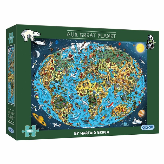 Image of Our Great Planet 1000 Piece Jigsaw Puzzle