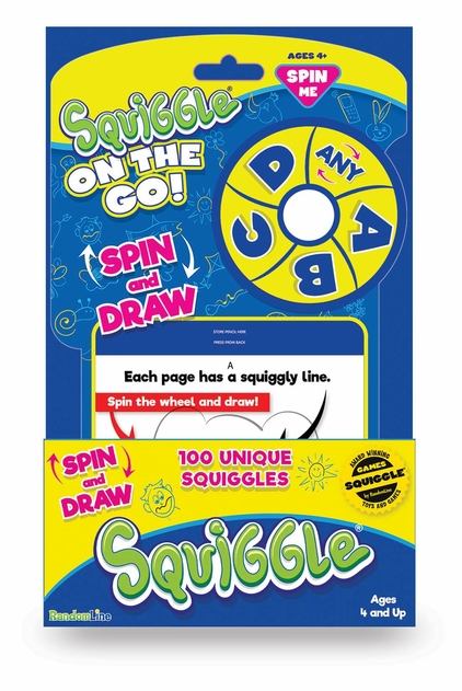 Image of Squiggle Pad Assorted Drawing Game