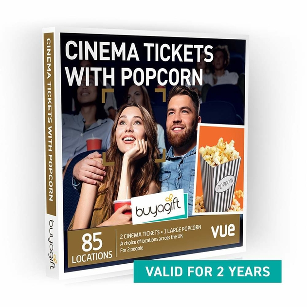 Image of Buyagift Cinema Tickets with Popcorn Gift Experience