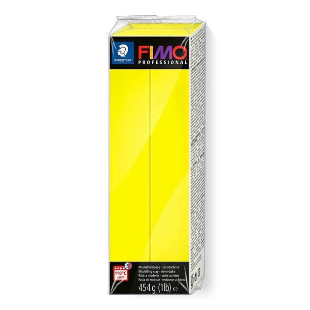 STAEDTLER FIMO Professional Modelling Clay 454g Lemon Yellow