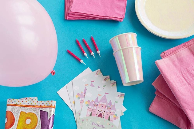 Image of WHSmith Princess Birthday Party In A Box