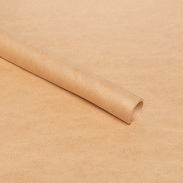 Image of Eco-Wrap Recycled and Recyclable Plain Kraft Wrapping Paper 4m