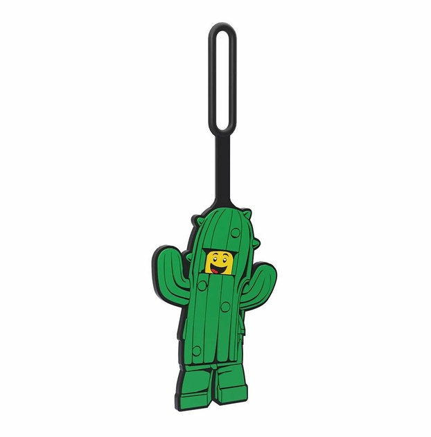 Image of LEGO Iconic Cactus Boy Luggage Tag
