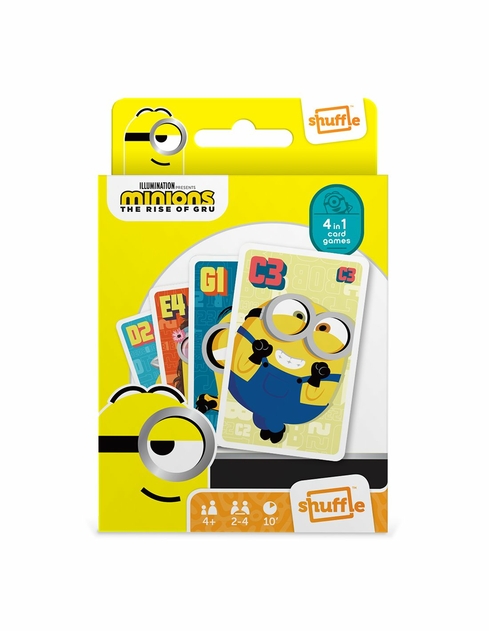 Image of Shuffle Fun 4 In Minions 2 Card Game