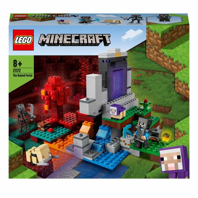 Image of LEGO Minecraft The Ruined Portal 21172