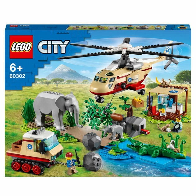 Image of LEGO City Wildlife Rescue Operation Vet Set 60302