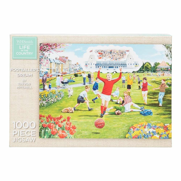 Image of WHSmith Footballer's Dream 1000 Piece Jigsaw Puzzle