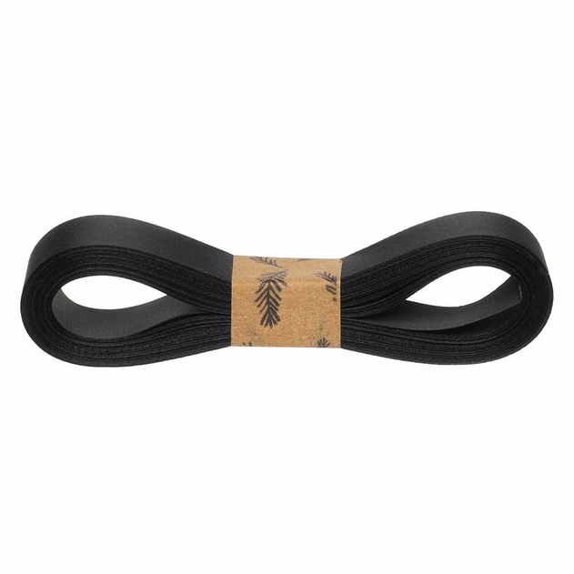Image of Eco-Wrap Eucalyptus Fibre Black Ribbon 10M