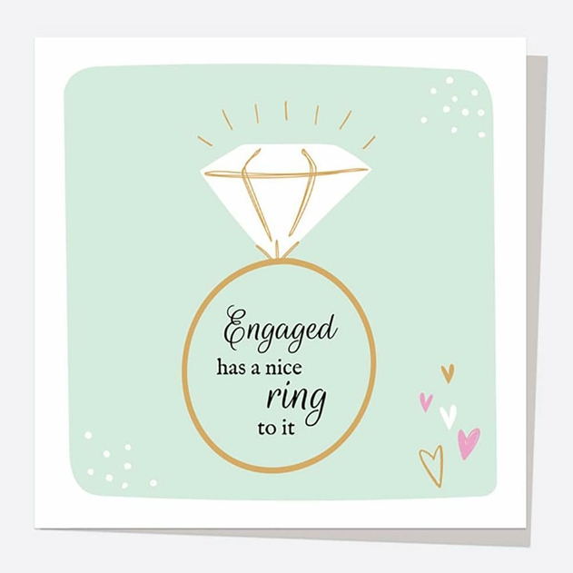 Image of Dotty About Paper Engagement Nice Ring To It Card