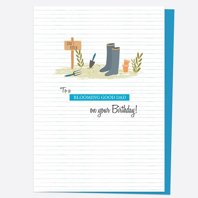 Image of Dotty About Paper Birthday Garden Patch Blooming Good Dad Card