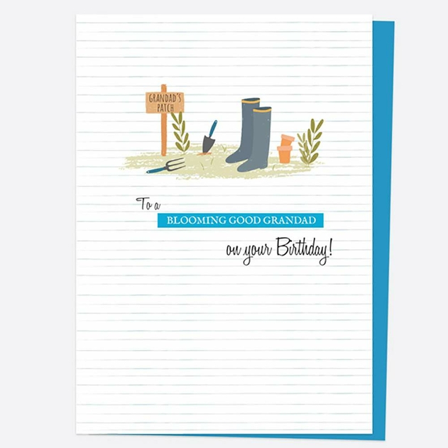 Image of Dotty About Paper Birthday Garden Patch Blooming Good Grandad Card
