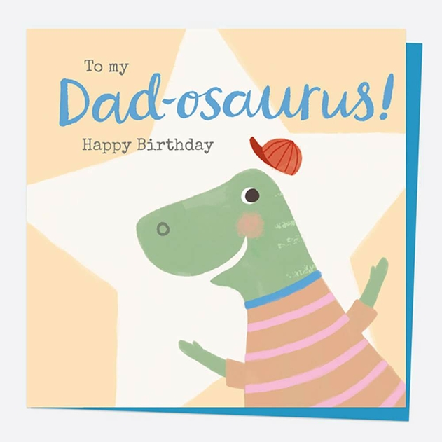 Image of Dotty About Paper Dinosaur Star Dadosaurus Card