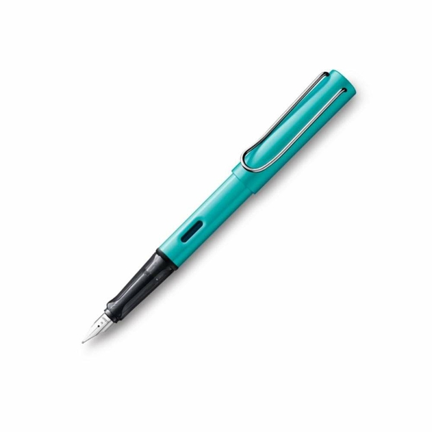 LAMY AL-Star Turmaline Aluminium Fountain Pen, Medium Nib, Blue Ink