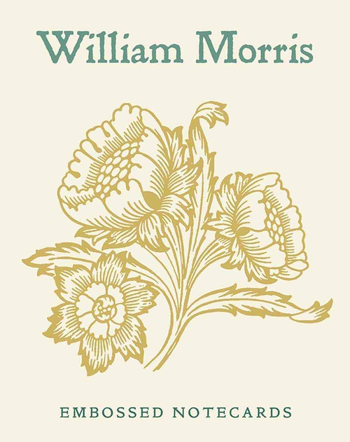 Image of Pomegranate William Morris Embossed Boxed Notecards