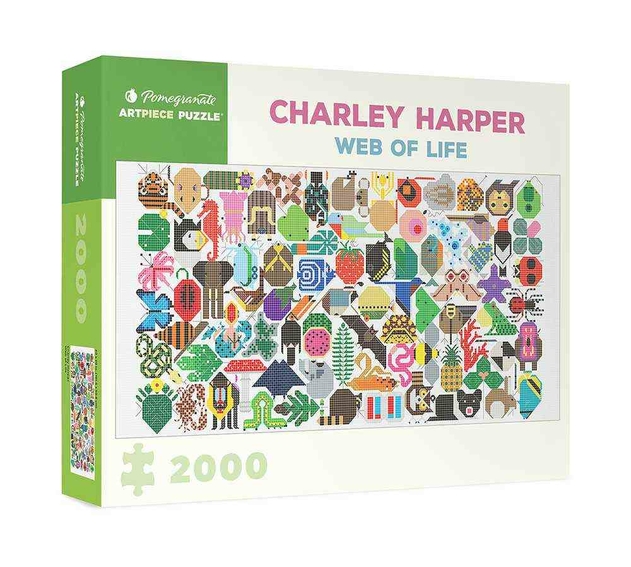 Image of Pomegranate Charley Harper: Web of Life 2000 Piece Jigsaw Puzzle